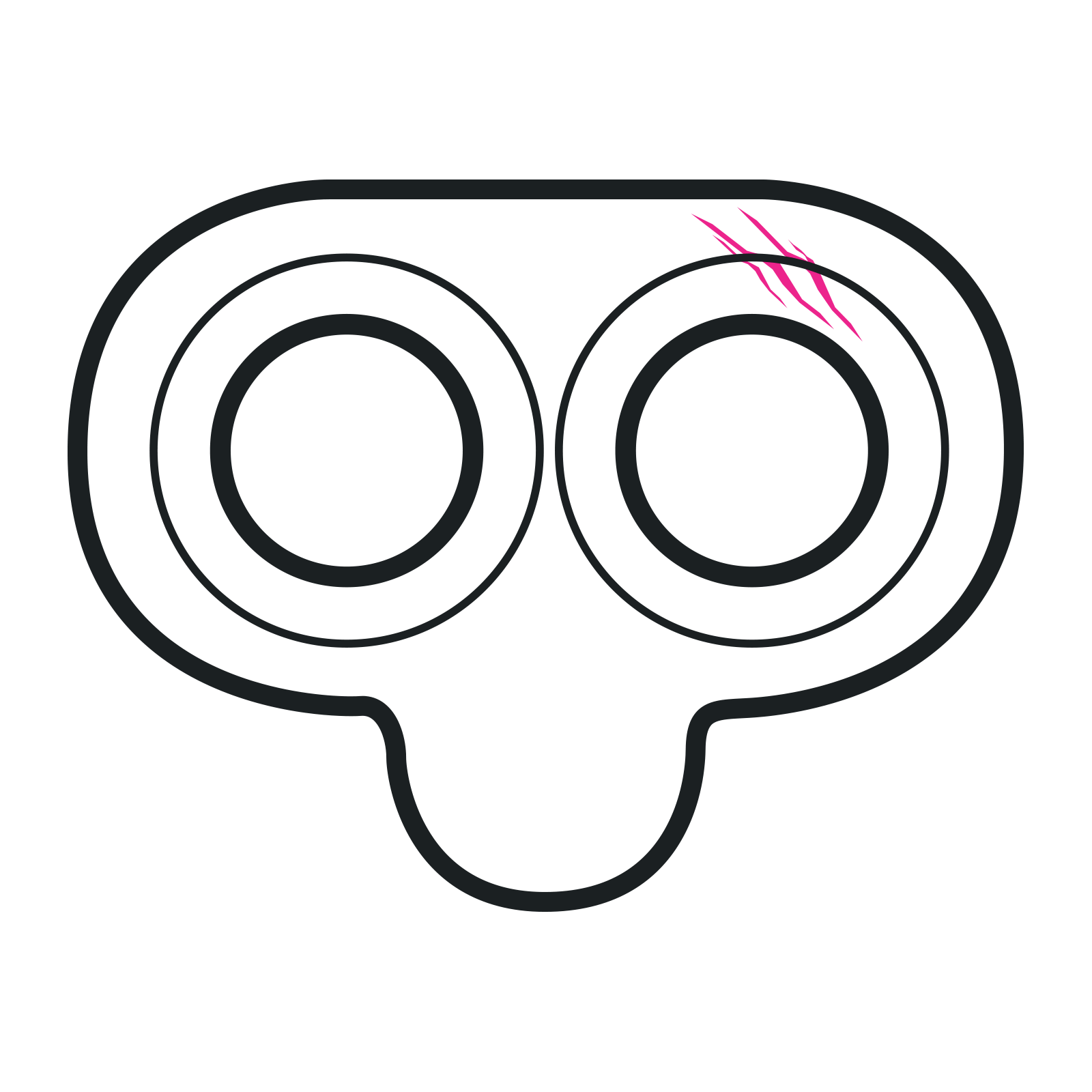 Identification of scratch defects on metal gaskets for safety belts